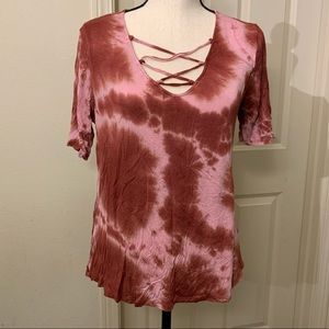 Tie-Die Criss Cross Design on Front EXTRA Soft XL